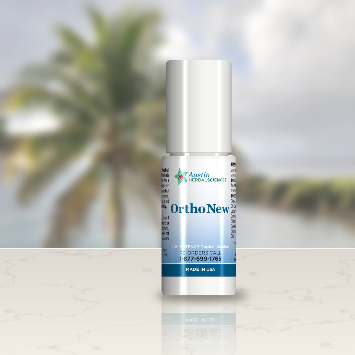 OrthoNew 2 oz roll-on bottle